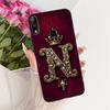 Für Asus Zenfone Max Pro M1 M2 Hülle ZB601KL ZB602KL ZB631KL ZB633KL X00TD X00TDB X01BDA X01BD Abdeckung Luxus Buchstabe Weiche TPU Schale