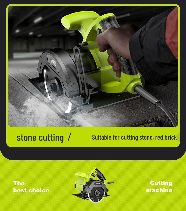 High-Power Portable Multi-Function Cutting Machine for Tile, Stone, Metal, and Marble
