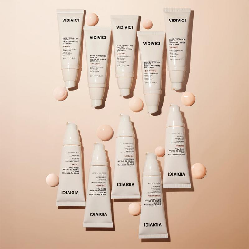 [VIDIVICI] Nude Perfection Skin Fit Tinted BB Cream SPF 30 PA++ 30ml