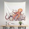 Octopus Tentacles Tapestry Wall Hanging Tapestries Aesthetic Wall Tapestry Funny Wall Art Poster Banner Dorm Backdrop Bedroom