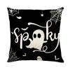 Halloween Printed Pillow Case for Home Living Room Polyester Cushion Cover Sofa Bedroom Decorative Cushion Cover