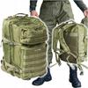 Tactical Military Hiking Backpack 45L Survival Green