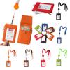 Multi-position Neck Hanging Card Case With Lanyard ID Buse Card Storage  Travel