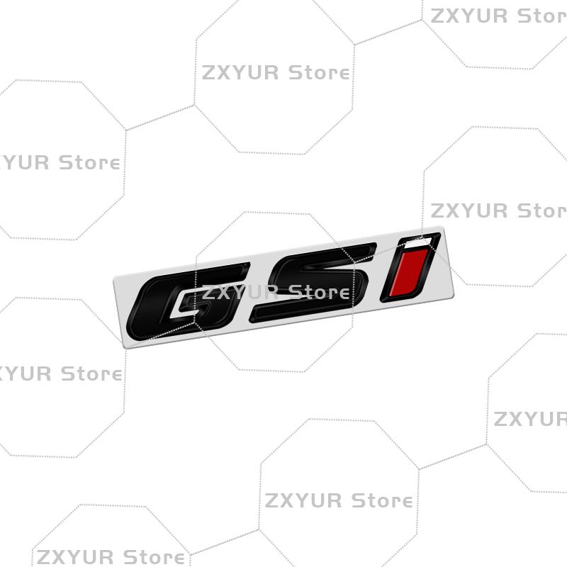 Metal GSI Emblem Car Sticker Letter Badge Decal Body Rear Trunk Decor For Opel Vauxhall Corsa Astra Insignia Meriva Adam Rocks