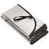 Car Sun Shade Film Windshield Visor Car Windshield Protection Accessories Car Sunshade 140 Cm X 70 Cm Foldable UV Protection