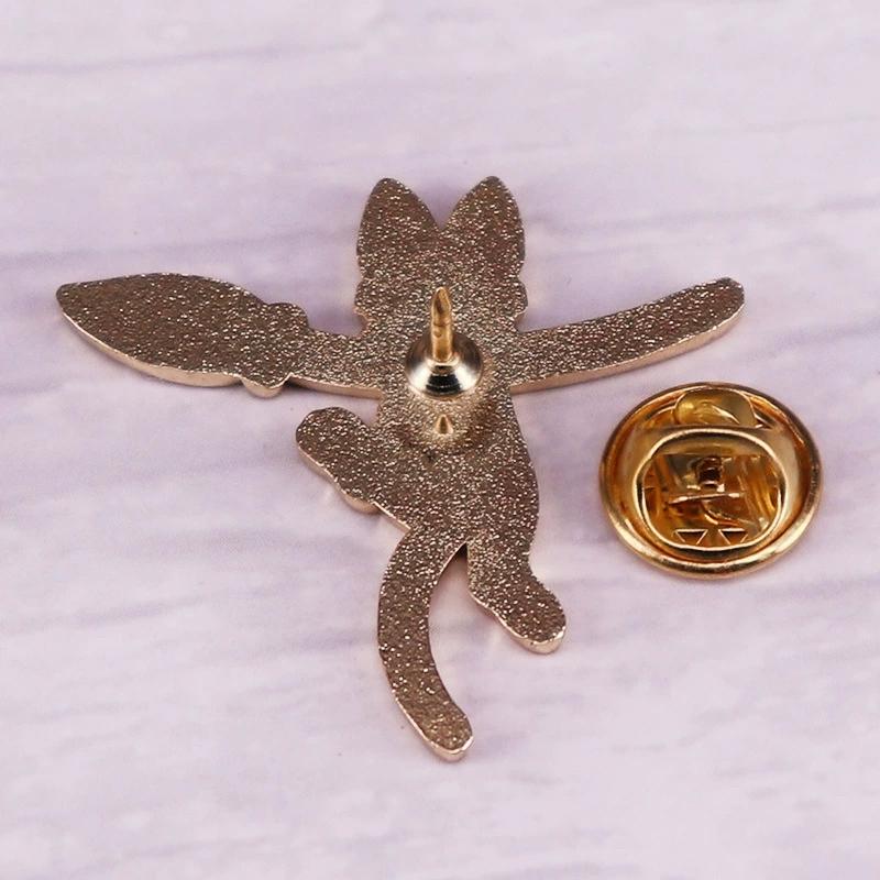 Cartoon Cute Black Cat Enamel Metal Brooch Lapel Pin  Bag Badge Accessoriess Gift For Kids Friends
