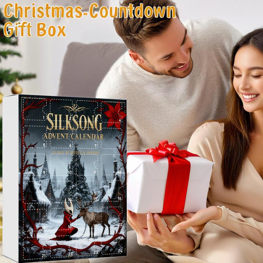 Set di Ornamenti Acrilici a Tema Natalizio di Hollow Knight Silksong per Decorazioni Festive