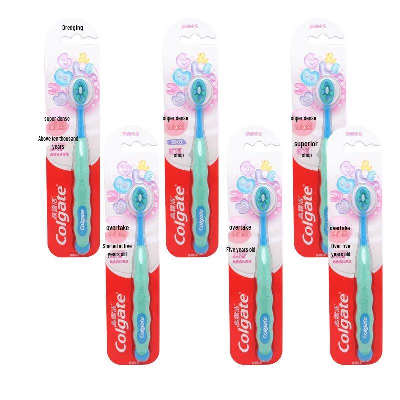 Colgate Ultra-Dense Fluffy Bristles Kids Toothbrush