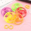 Red Led Light Up Pull String Spinning Gyro Classic Luminous Flash Fidget Wheel Nostalgic Kids Outdoor Party Favor Carnival Toy
