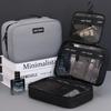 Herren faltbare Kulturtasche Reise Business Schichtweise Mehrere Taschen Kosmetik Make-up Etuis Männlich Hängend Aufbewahrung Organizer Kulturtasche