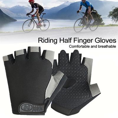 Fitnesshandschuhe Fingerlose Handschuhe Rutschfest Stoßdämpfend Atmungsaktiv Handschuhe Sporthandschuhe für Training Heben Gewicht Radfahren