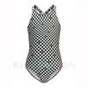 Superrebel Venice One Piece Swimsuit Block Black Model 958