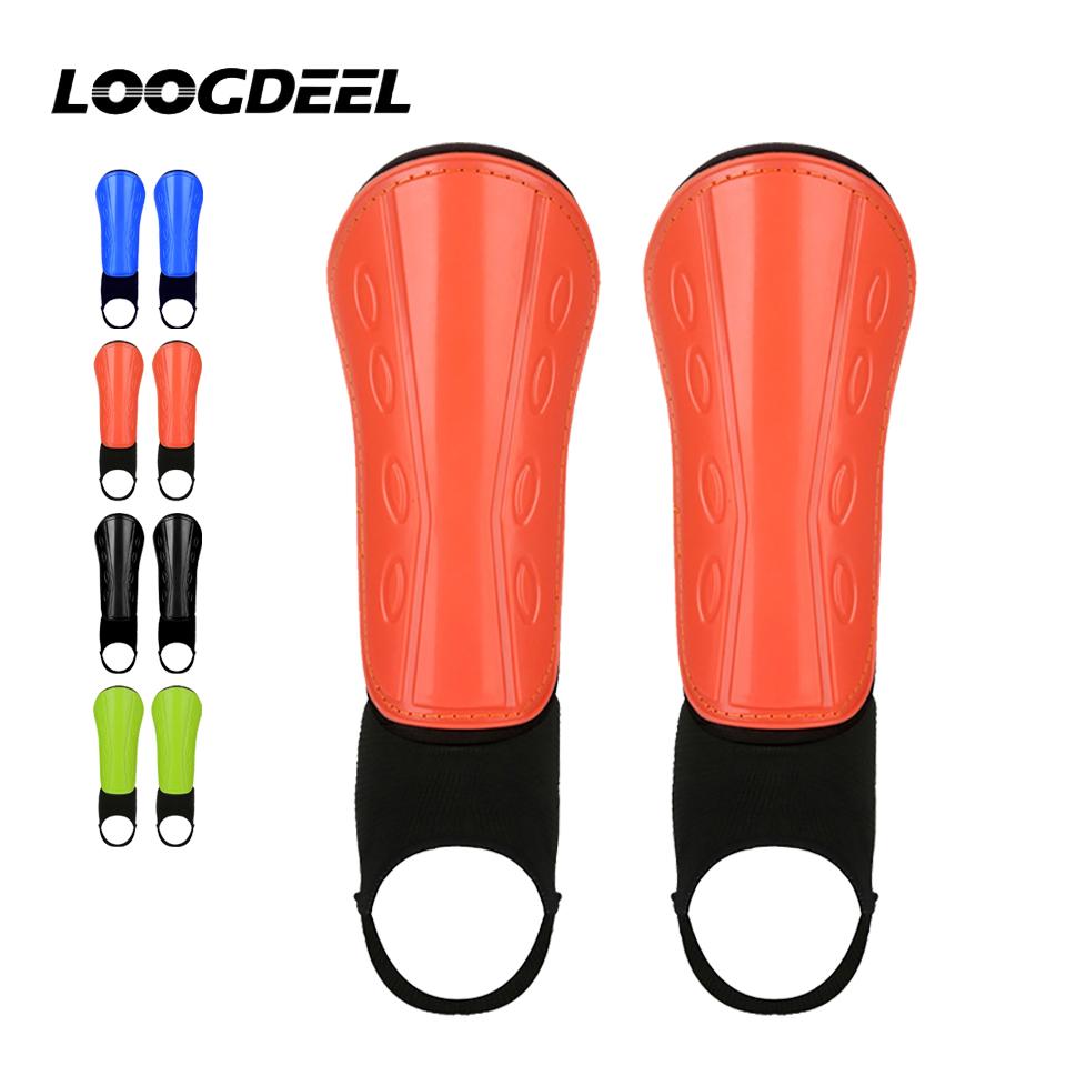 Loogdeel 1 Pair Kid Youth Soccer Shin Guard Adult Children Sport Protective Gear Shin Pad EVA Thickened Football Calf Leg Sleeve 1