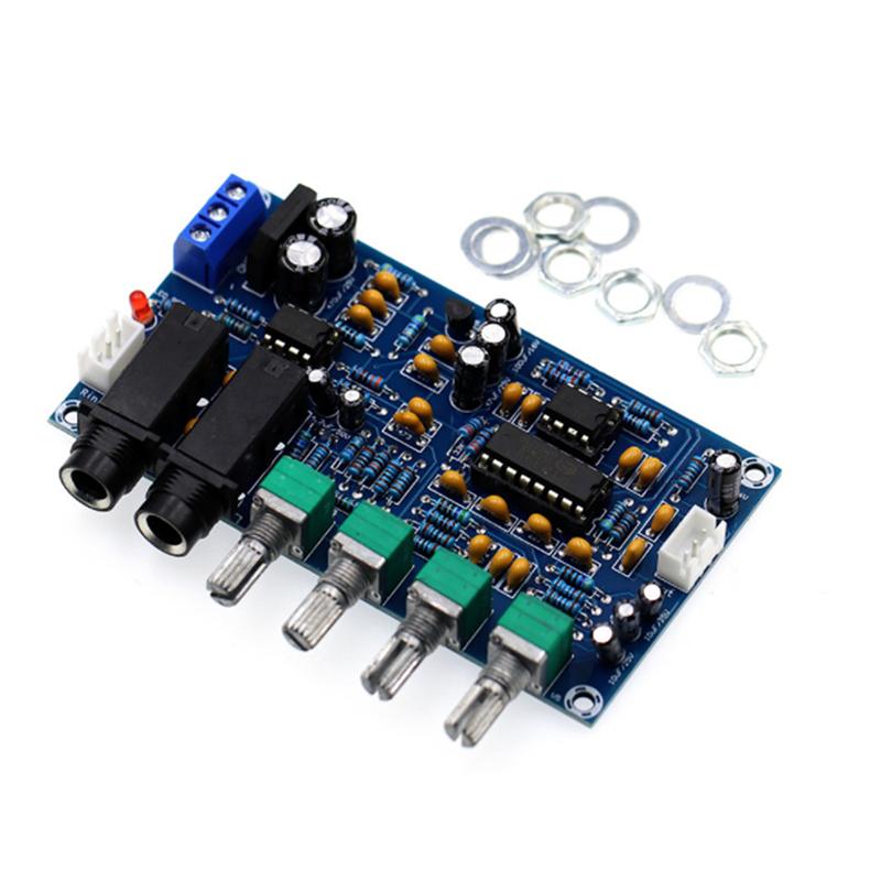 Pt2399 Dual Ac12V Digital Microphone Amplifier Board Karaoke Reverberation Board