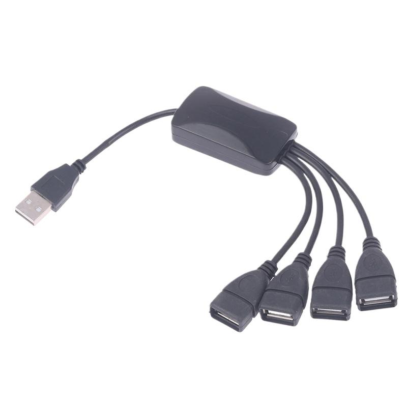 

1Pcs USB 2.0 Extension Cable 1 Male To 4 Female HUB Splitter Data Cable Power Adapter Socket For Extend USB Interface