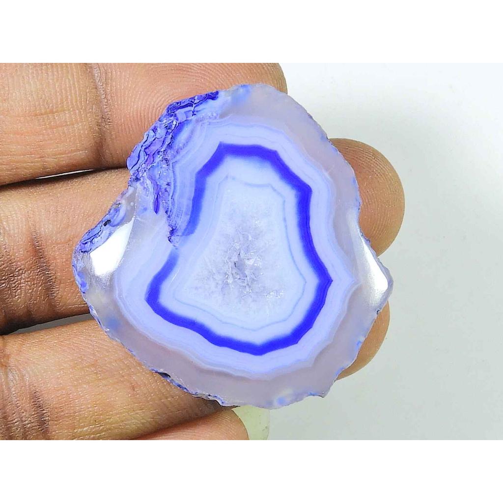 95Cts Dyed Druzy Agate Fancy Healing Crystal Cabs Loose Gemstone 36X40MM SK-2269