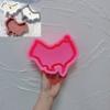 Map Dish Candle Holder Silicone Mold Charcuterie Board Resin Mould Concrete Coaster Tray Soy Wax Candle Mold