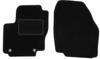 Black Front Mats For: Ford Mondeo MK4 Liftback, Sedan, Estate (2012-2014)
