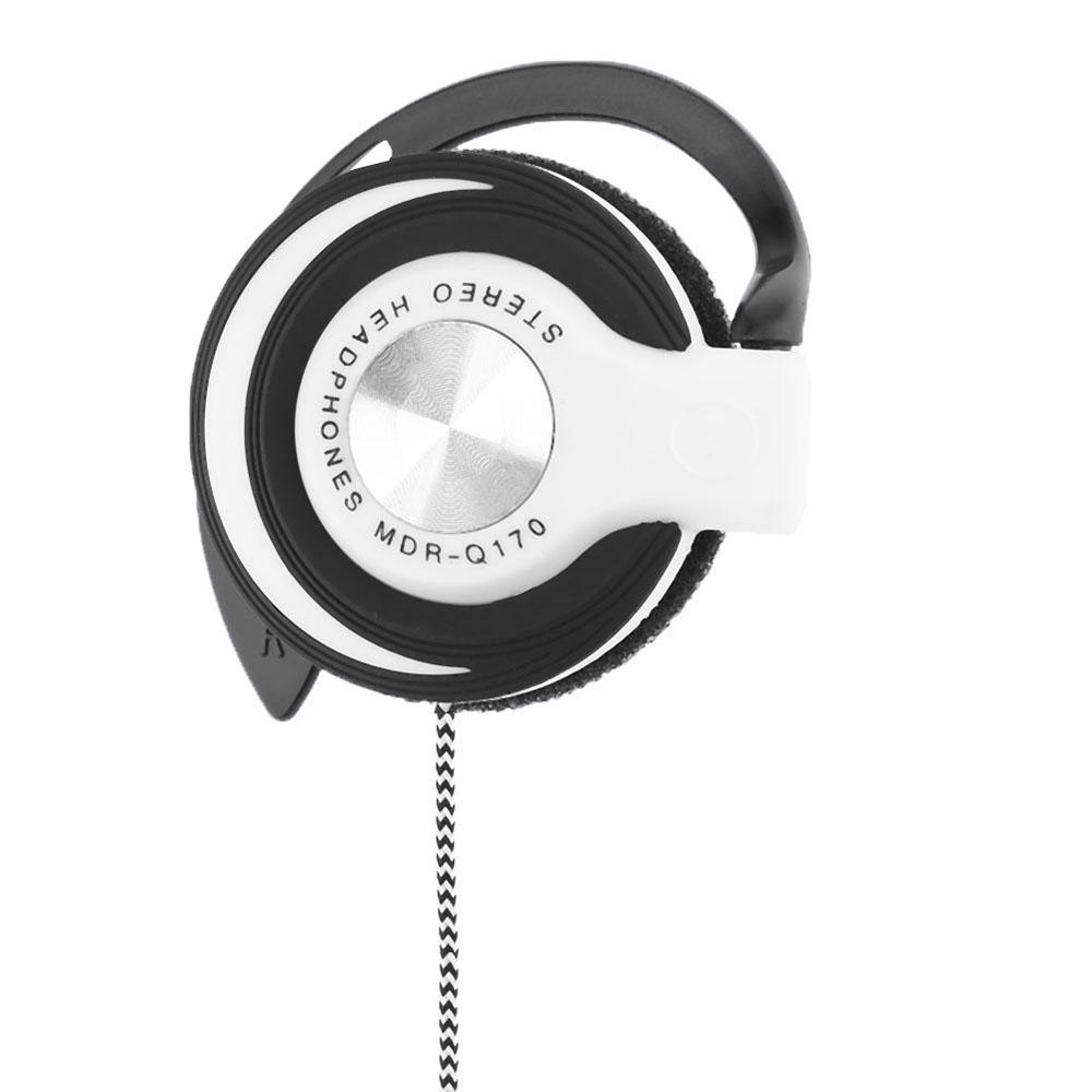 3.5mm Wired Gaming Headset On-Ear Sports Headphones Ear-hook Music Earphones for Smartphones Tablet
