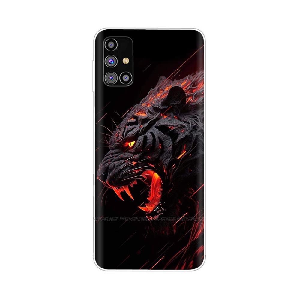 For Samsung Galaxy M51 Case SM-M515F Phone Case Creative Full Protection TPU Back Cover For Samsung M51 M 51 Soft Silicone Funda