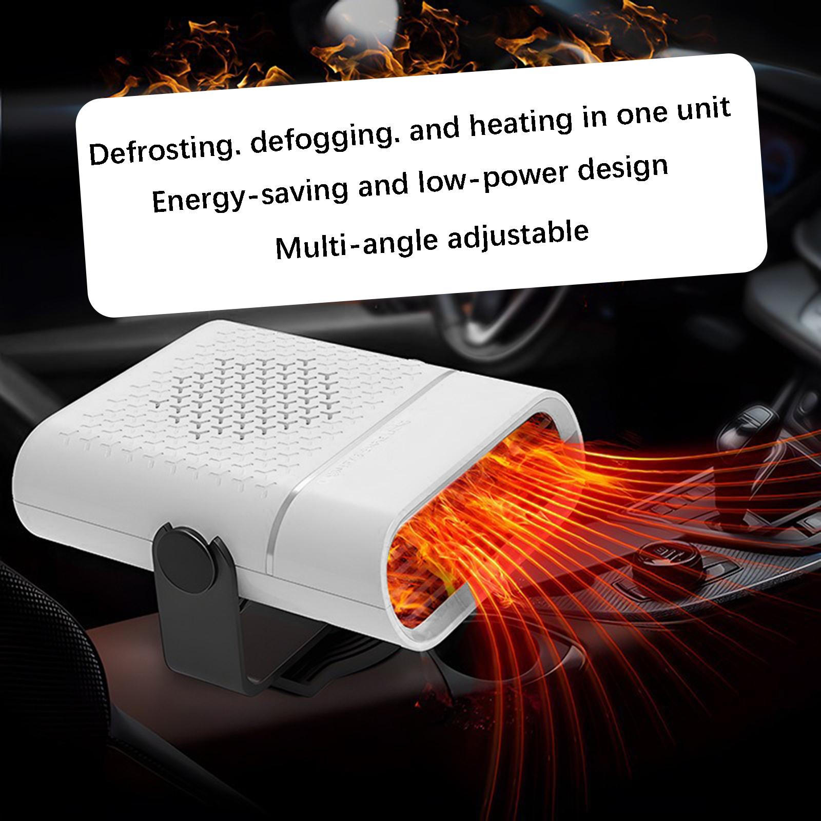

Car Heater Compact Electronic Auto for Commute Morning Winter 24V White
