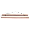 Magnetic Poster Frame Hanger DIY Reusable Black Walnut Magnet Poster Frame for Posters Prints