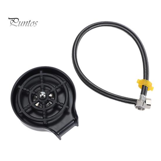 Oplachovač skla kuchyňského dřezu Vysoký tlak Výkonné stříkací trysky Hands-free provoz Otočný hrneček o 360 stupňů Nástavec dřezu