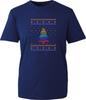 Christmas Tree Gay Pride Tshirt Lgbt Ugly Xmas Tree Rainbow Christmas Tee Top