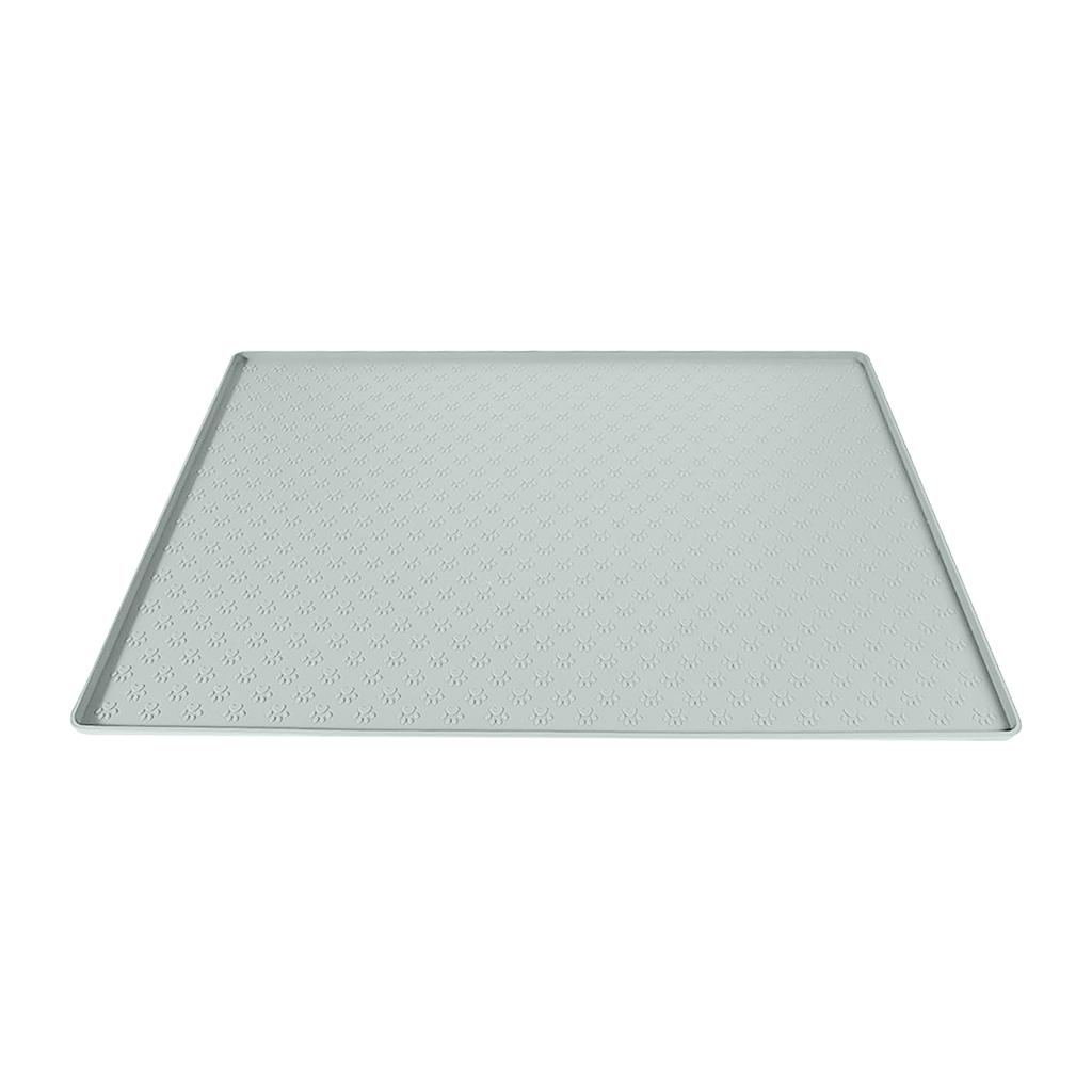 Silikon Auslaufsichere Haustier-Futtermatte Mit Erhöhtem Rand.