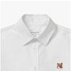 Maison Kitsune Mm00409wc5010 P100 Fox Head Patch Poplin Mens Shirt