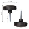 Pair of Plastic Screws and Bolt for Secure Attachment of Canopy Frame to For Garden Swing Chairs Practical Use