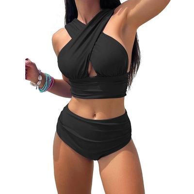 Ruffig Bikini för Kvinnor - Ny Trend 2025, Säljer Bra i Europa & Amerika