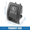 A ABSOPRO Rear Child Seat Anchor ISOFix Cover Fits A2059200513 Mercedes-Benz C300 C350 C200