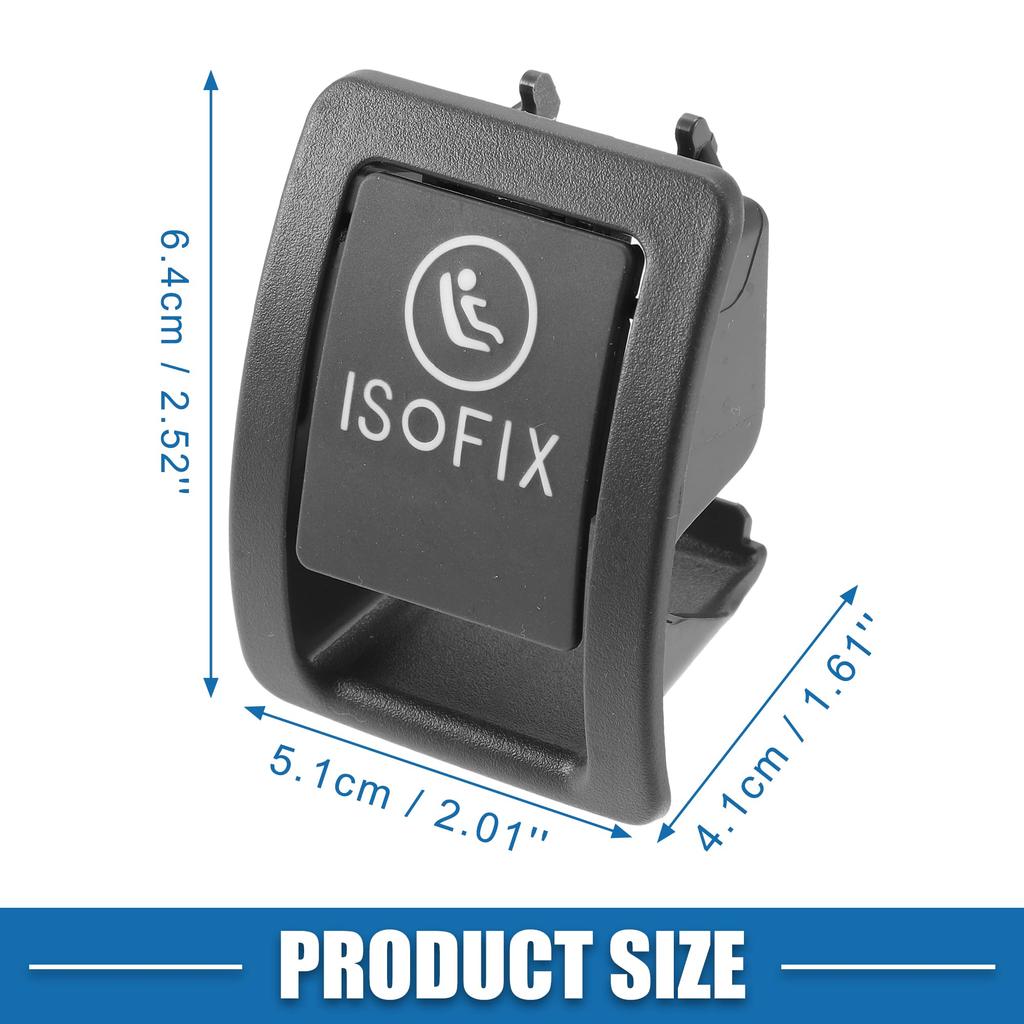 A ABSOPRO Rear Child Seat Anchor ISOFix Cover Fits A2059200513 Mercedes-Benz C300 C350 C200