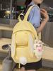 Cute Bunny Ear School Backpack For Girls Waterproof Nylon With 14in Laptop Compartment