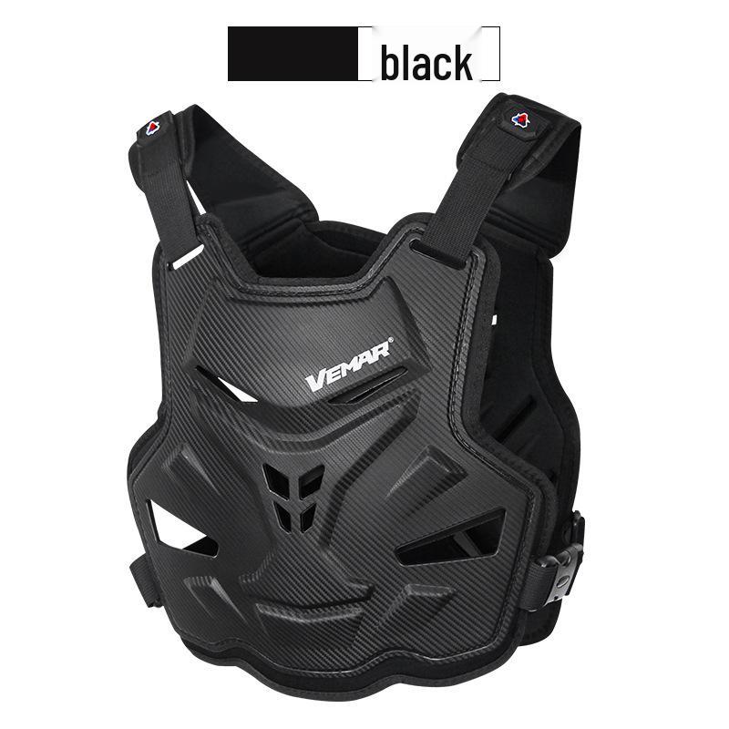 Summer Off-Road Motorcycle Anti-Fall Armor Suit Chest Protector & Protective Gear with Hemp Rope Pattern.