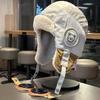 Cute Cartoon Children Pilot Hat Cold Proof Warm Hat New Ear Protection Cap  Winter