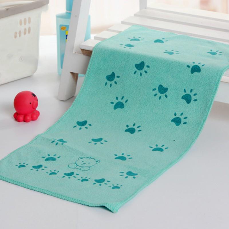 Children's Towels Cartoon Printed Face Towels Kids Bath Towel Beach Towel