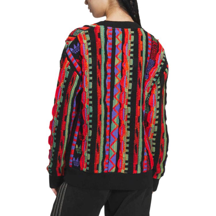 adidas Originals FW24 Rok Węża Edycja Limitowana Wygodny Miękki Luźny Krój Sweter z Okrągłym Dekoltem Unisex sweter JL8370