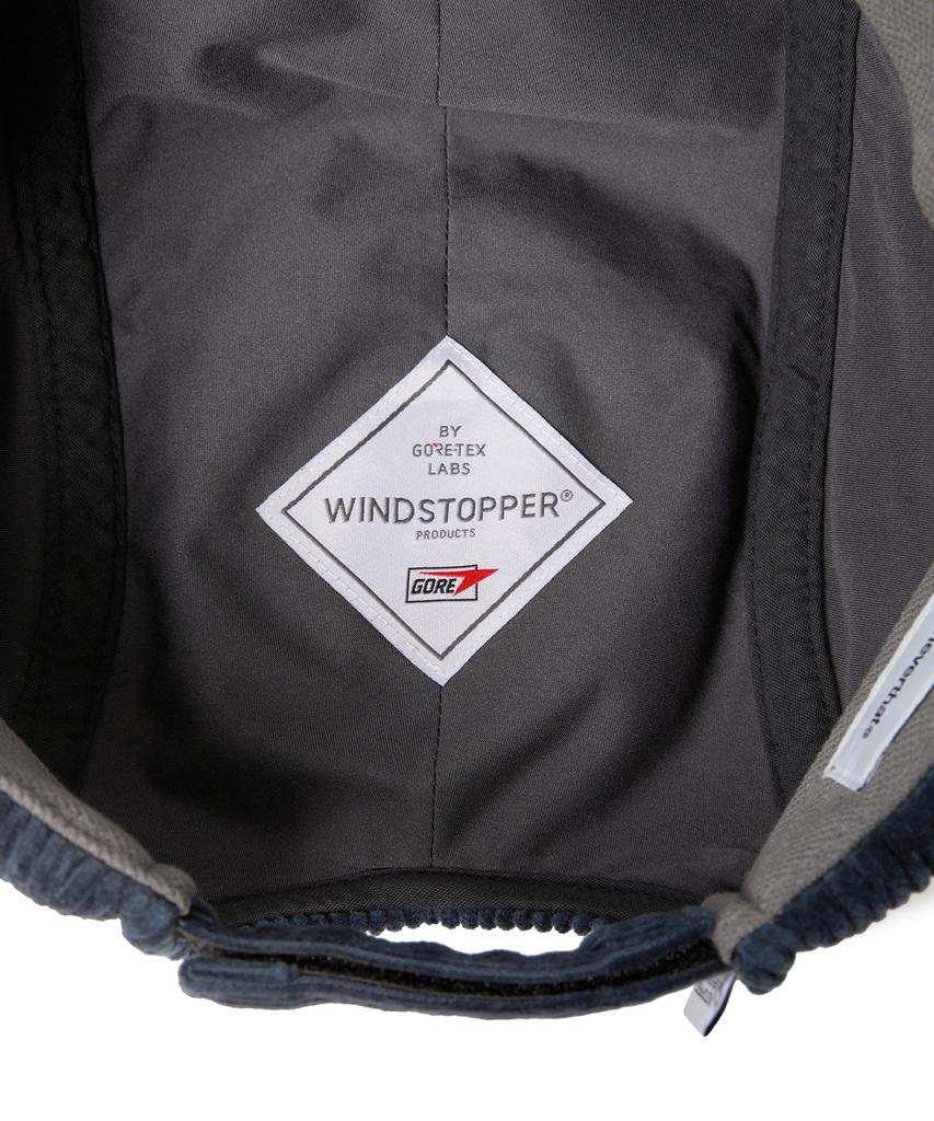 THISISNEVERTHAT Gore-Tex Windstopper Cord Cap Navy