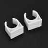 20pcs 16Celsius20Celsius25Celsius32mm U Shaped Pipe Clamp Water Pipe Fixed Clips with Screws (16mm)