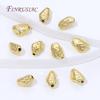 4/8Pcs 18K Gold Plated Decorative Beads,Spacer Beads For Jewelry Making,Metal Separator Bead For Bracelets DIY Accessories