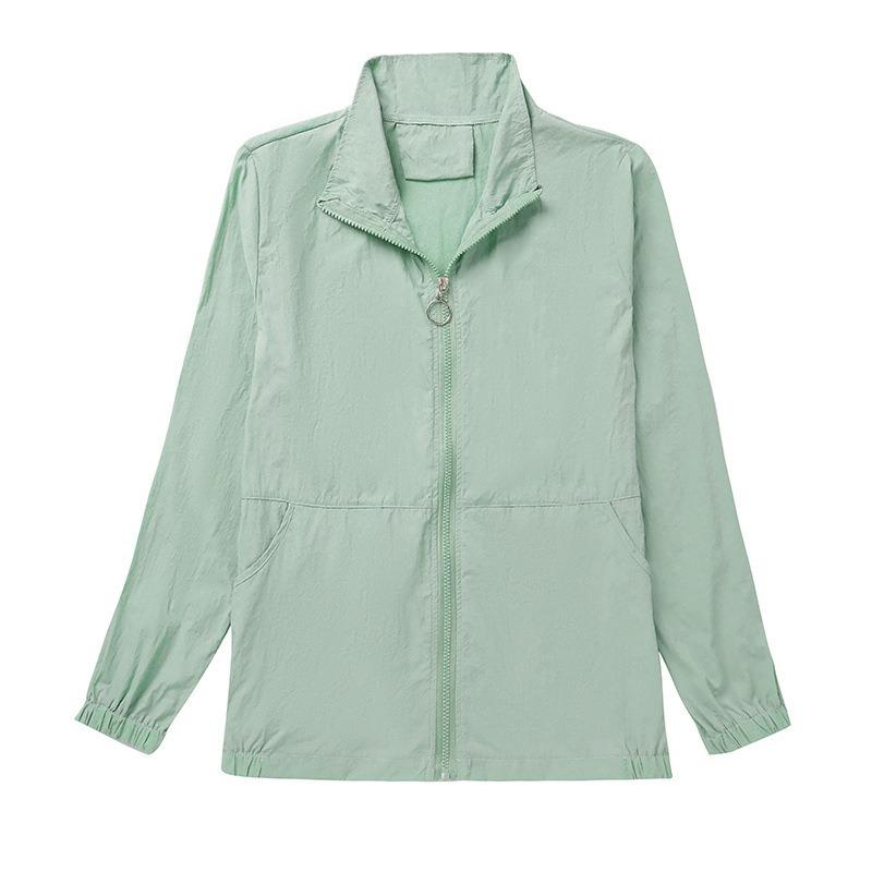 Zomer Zonwerende Kleding voor Dames, Buitenkleding, Stijl voor Moeders van Middelbare Leeftijd, Los Kort Jasje, Dunne en Ademende Zonwerende Kleding