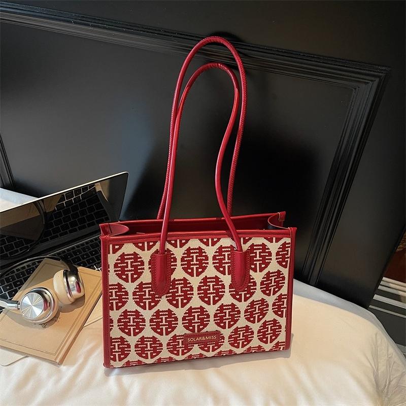 Single Shoulder Bag - Large Capacity Wedding Bridesmaid Bag