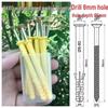 Home Use Mixed Pack: Yellow Plastic Expansion Tubes, Zinc Nails, Stainless Steel Screws