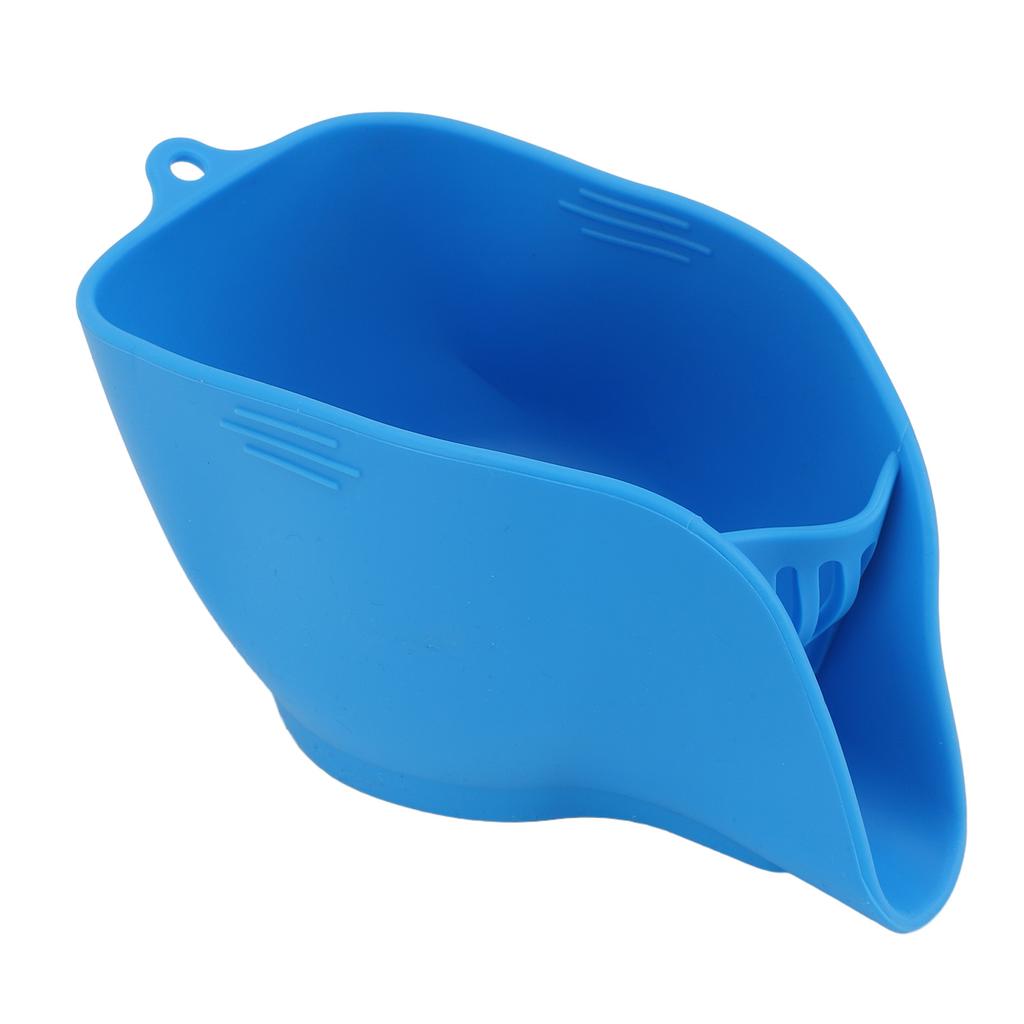 Lebensmittel Abtropfschüssel Silikon Multifunktionaler Abtropfkorb zum Waschen von Obst Gemüse Mischen Salat Filtern Pasta