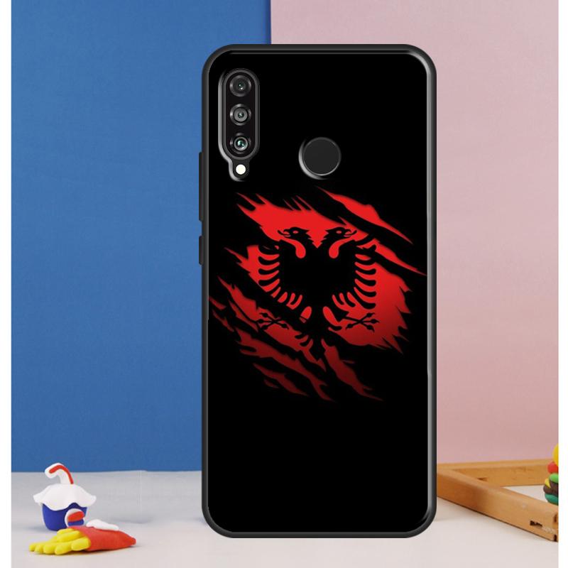 

Albanian Flag Case For Huawei Nova Y73 Y72 Y70 Y90 Y60 Y61 Y91 12s 12i 11i 8i 9 10 SE P30 P40 Lite P60 Pro Huawei P40 Lite 4G
