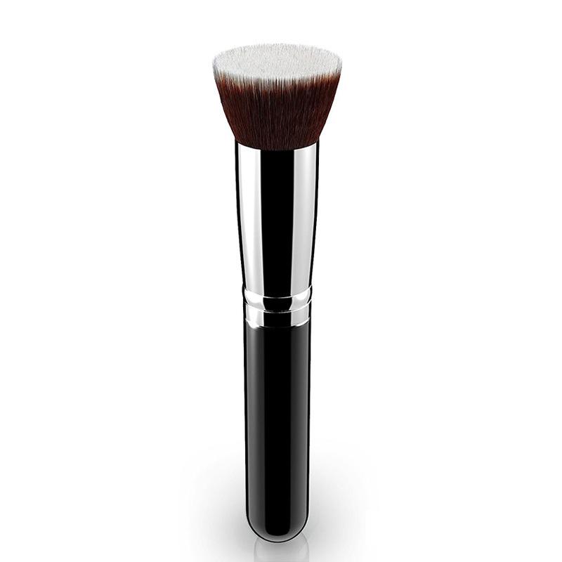 Makeup Brush Foundation Brush Extra Large Soft Bristle Flat Head Foundation Brush Loose Powder Blush Brush Beauty Tool Foundation Brush【Black