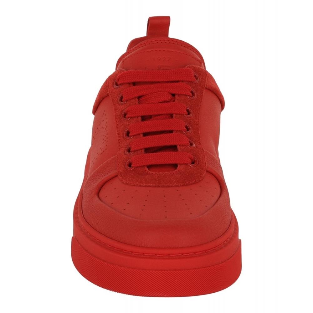 Salvatore Ferragamo Cassina Low Top Sneakers Red
