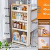 Ultra Slim Gap Kitchen & Bathroom Storage Cabinet